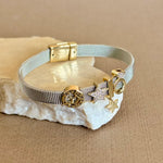 Diva 06 | White Gold Plated Bracelet