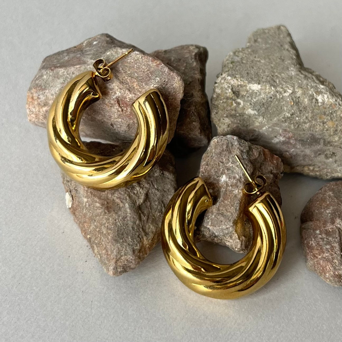 Villa | Gold Plated Earrings