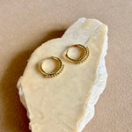 Laurette | Gold Plated Earrings