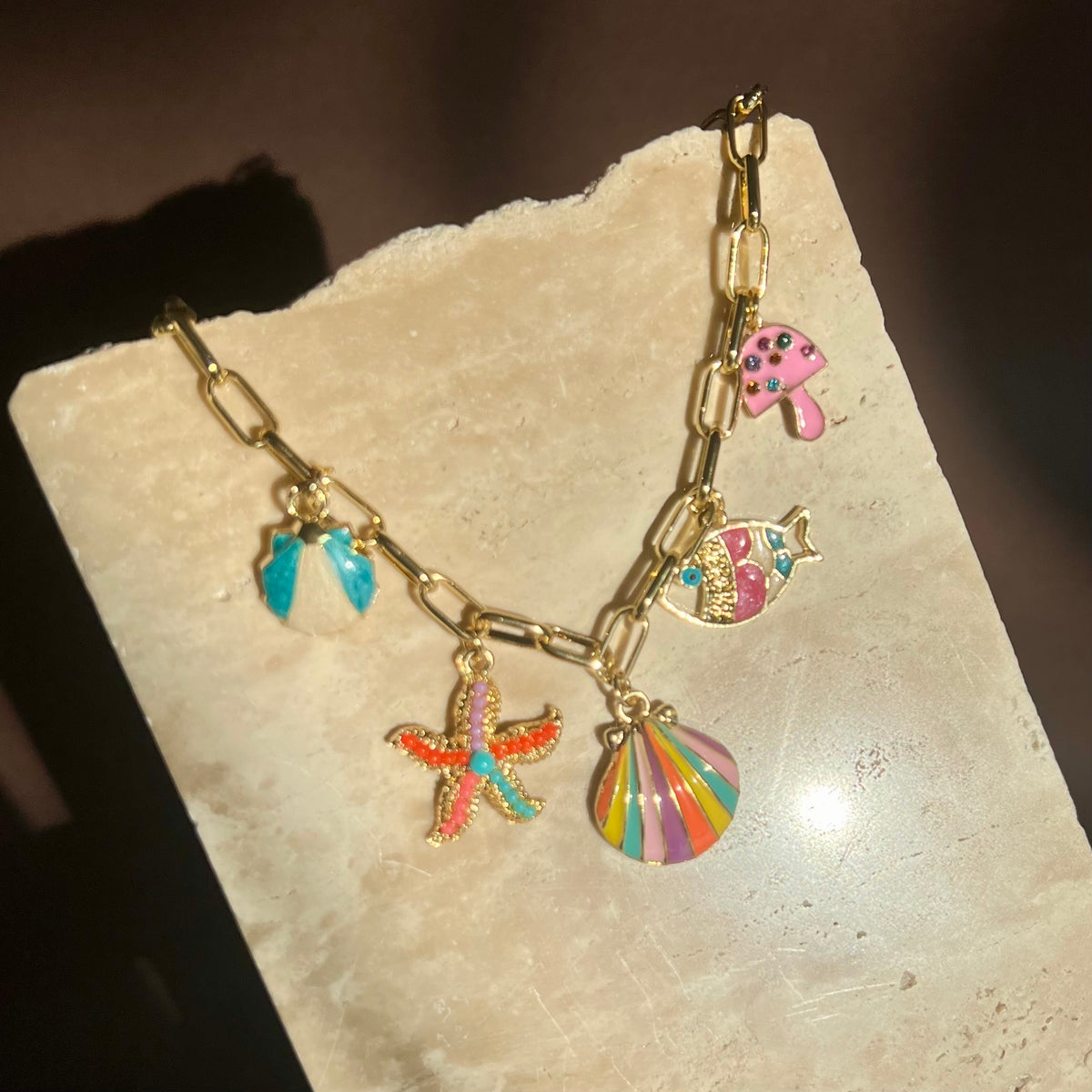 Shell-bound | Gold Plated Necklace