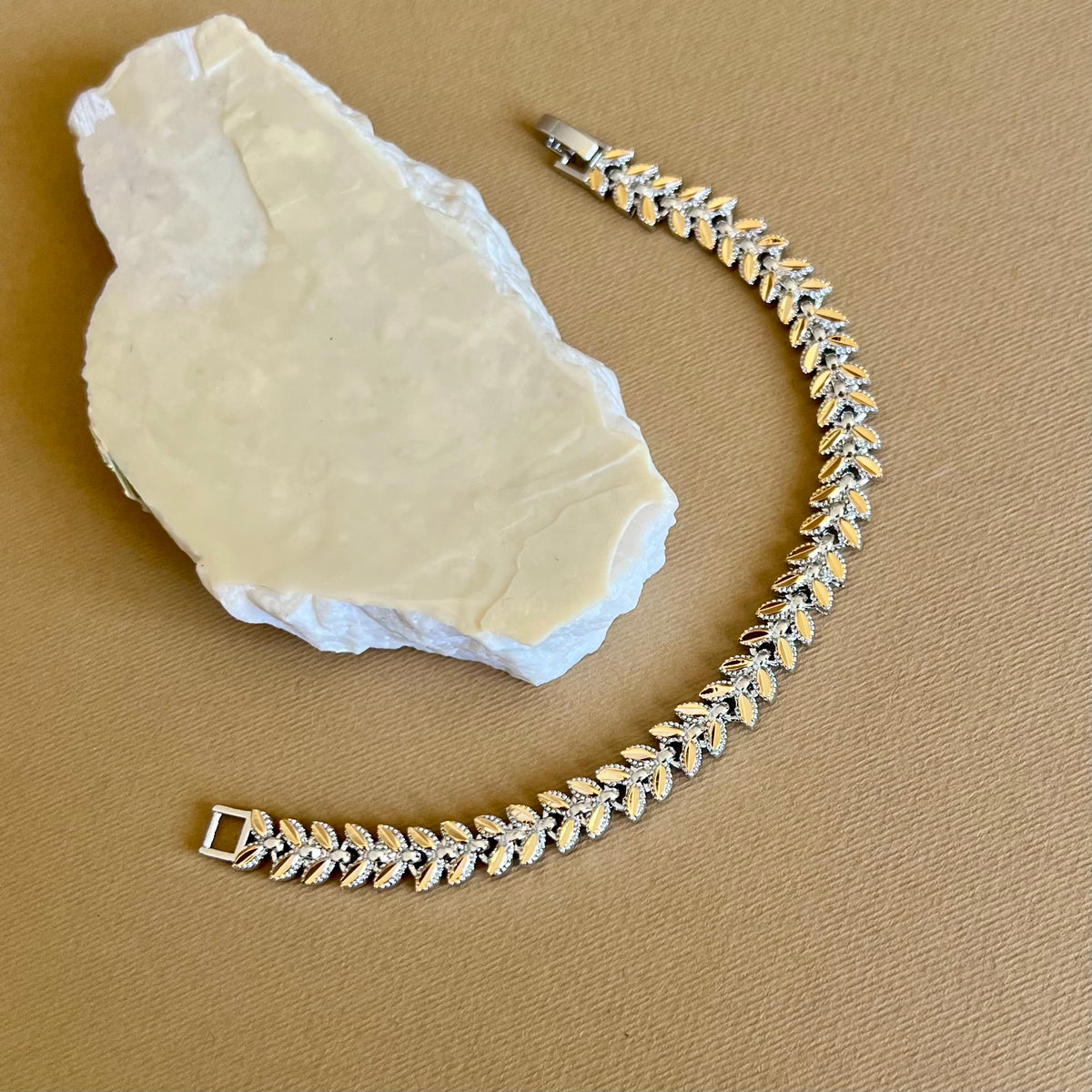 Glacita 02 | Gold Plated Bracelet