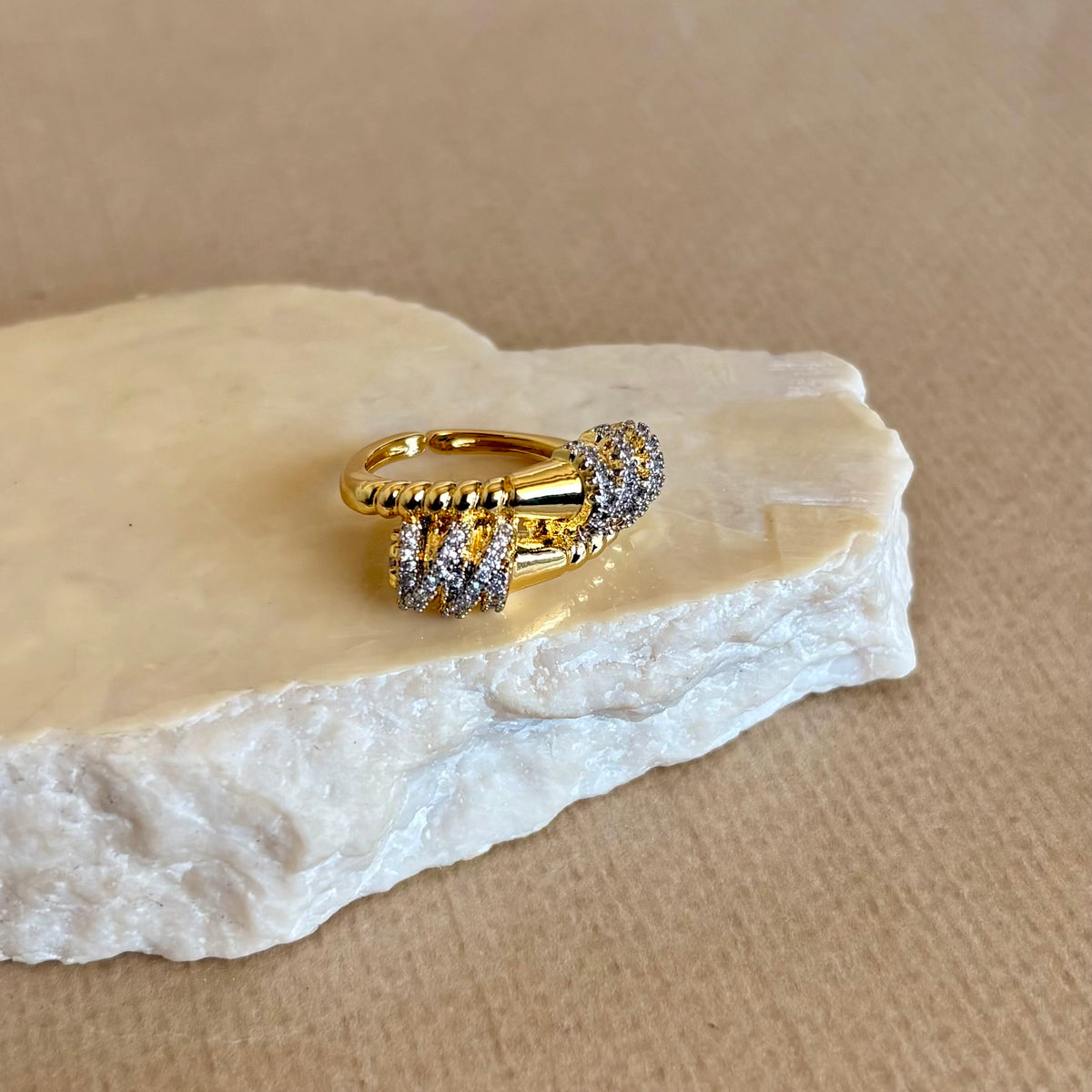 Corenya 02 | Gold Plated Ring
