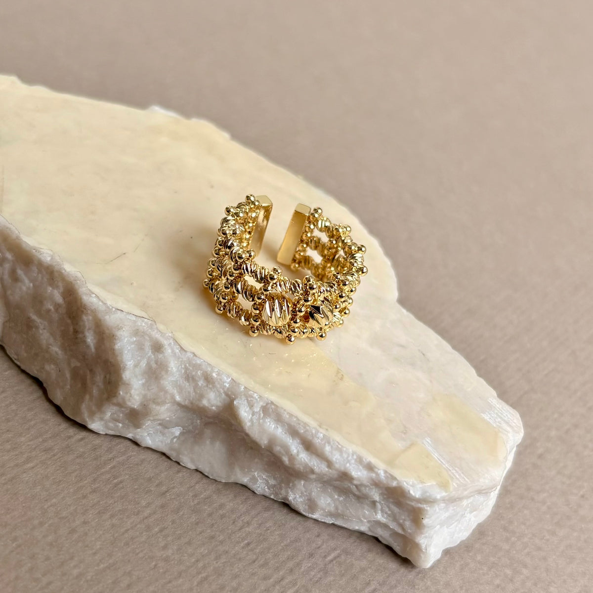 Karsin | Gold Plated Ring