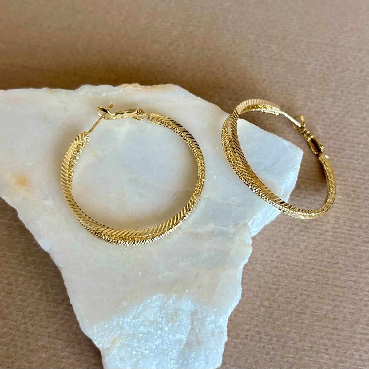 Lunatic | Gold Plated Earrings