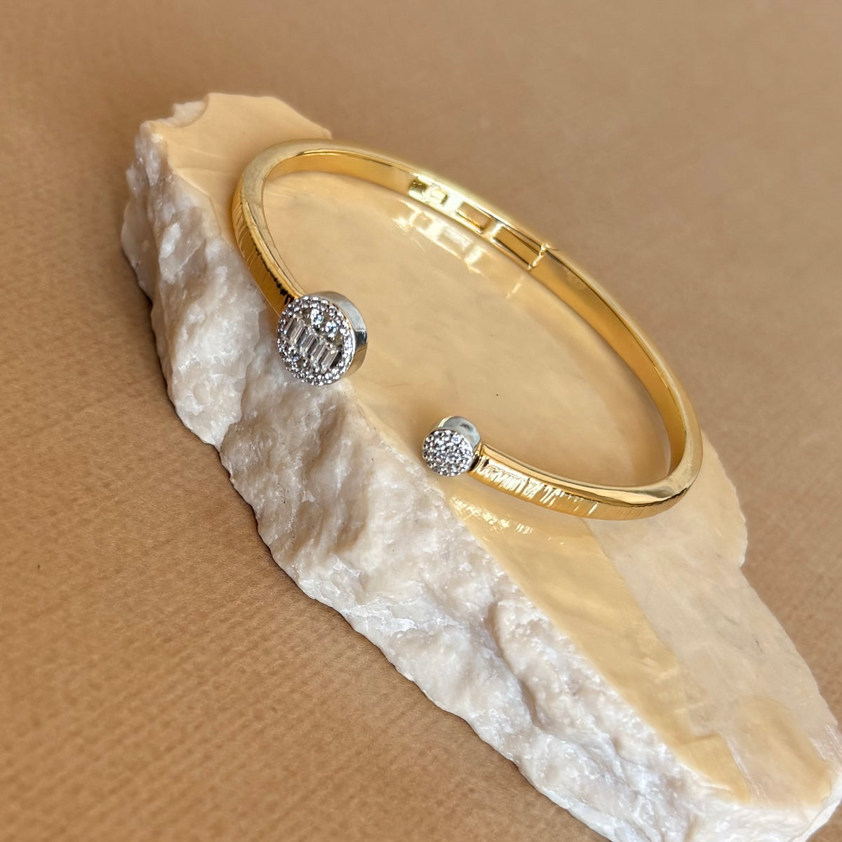 Moralie | Gold Plated Bangle