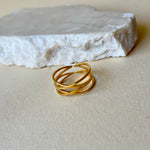 Rufina | Gold Plated Ring