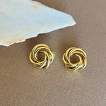 Martinair 02| Gold Plated Earrings
