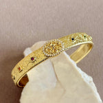 Farha & saada | Gold Plated Bangle
