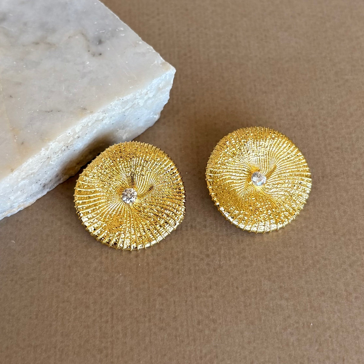 Arcana | Gold Plated Earrings