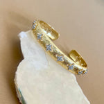 Mother of pearl 03 | Gold Plated Bangle