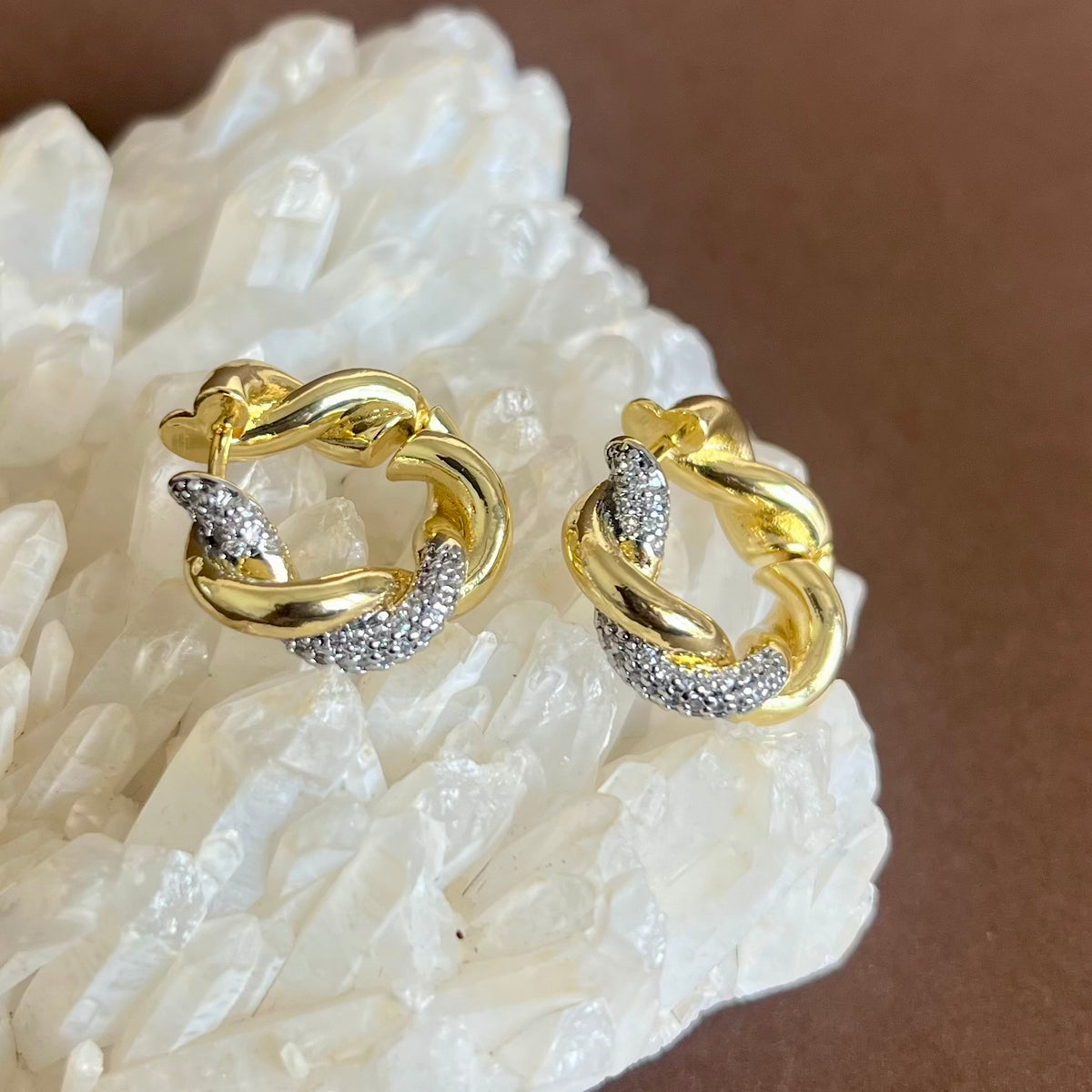 Rio | Gold Plated Earrings