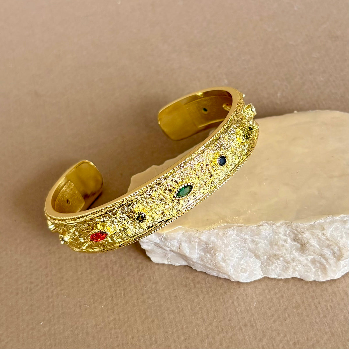 Layali 02 | Gold Plated Bangle