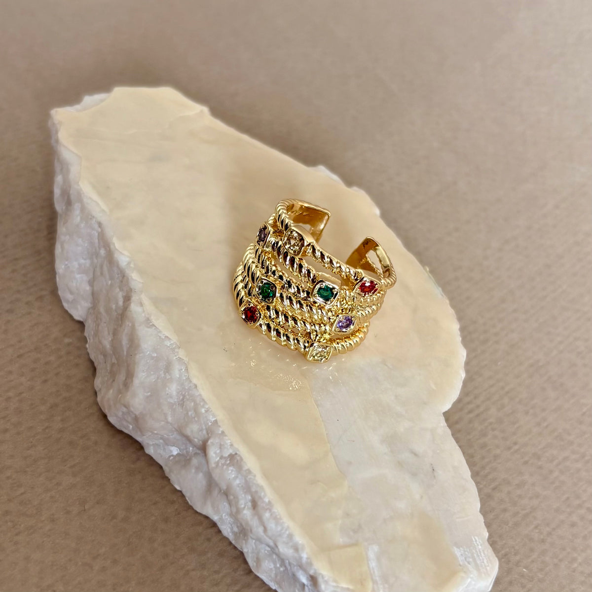 Valenor | Gold Plated Ring