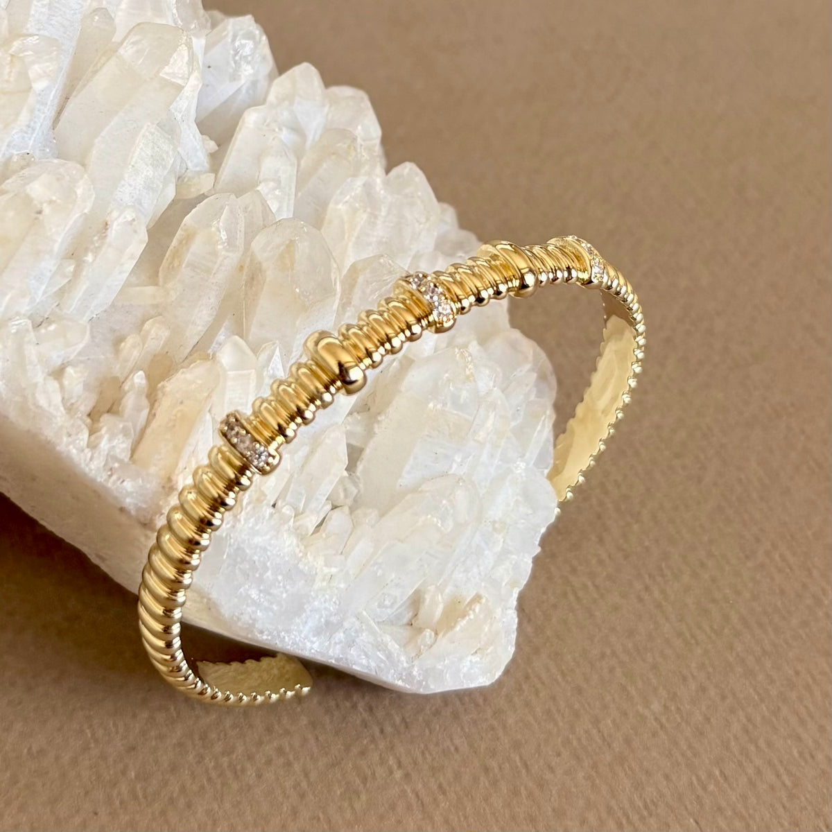 Elyant | Gold Plated Bangle