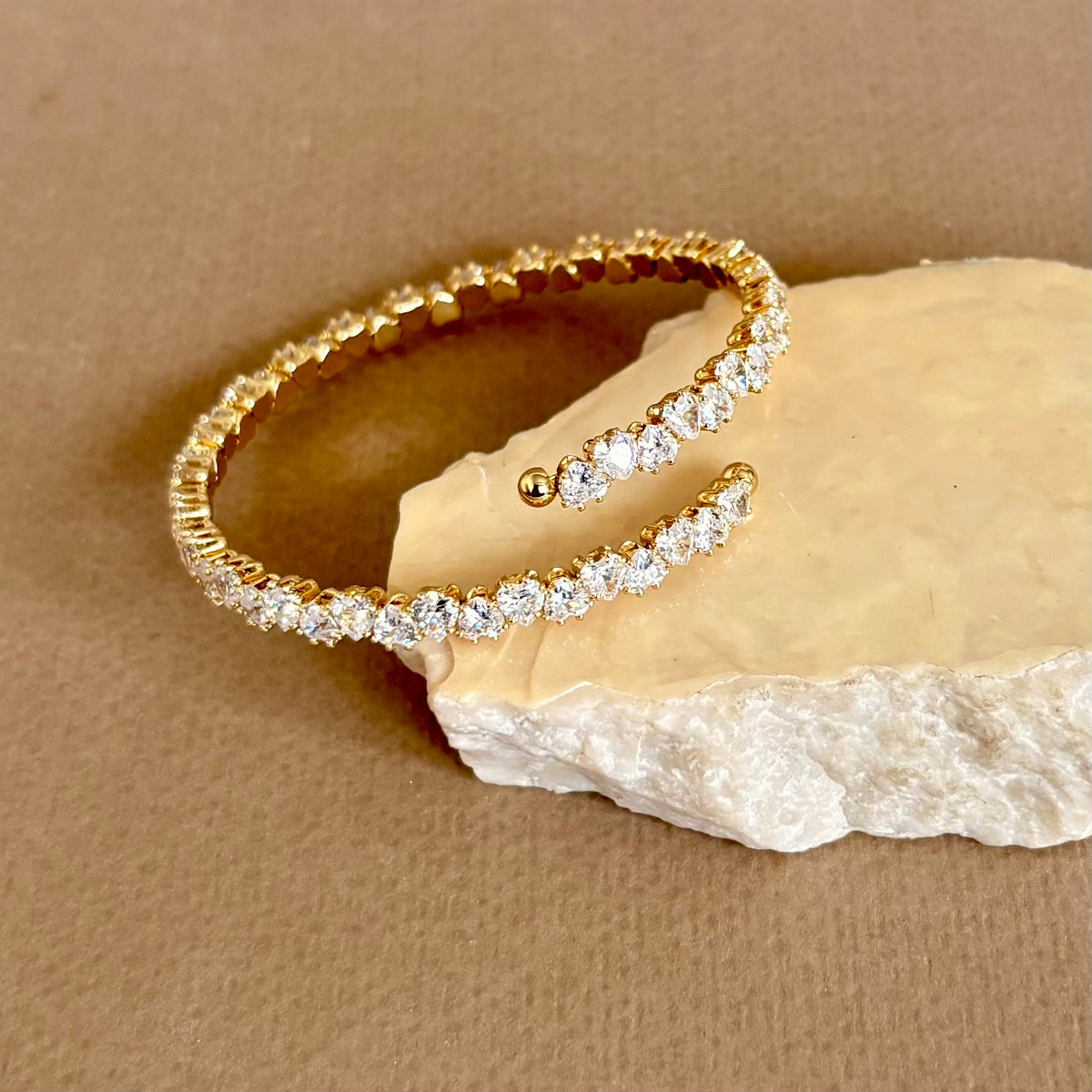 Essence 03 | Gold Plated Bangle