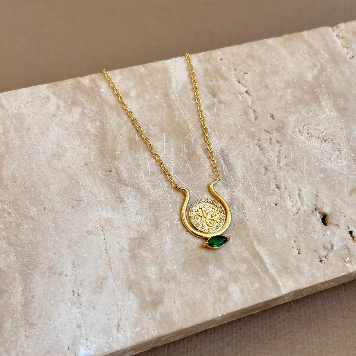 Sa'ada | Gold Plated Necklace