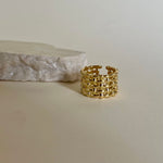 Zelvra | Gold Plated Ring