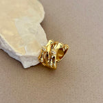 Bones | Gold Plated Ring