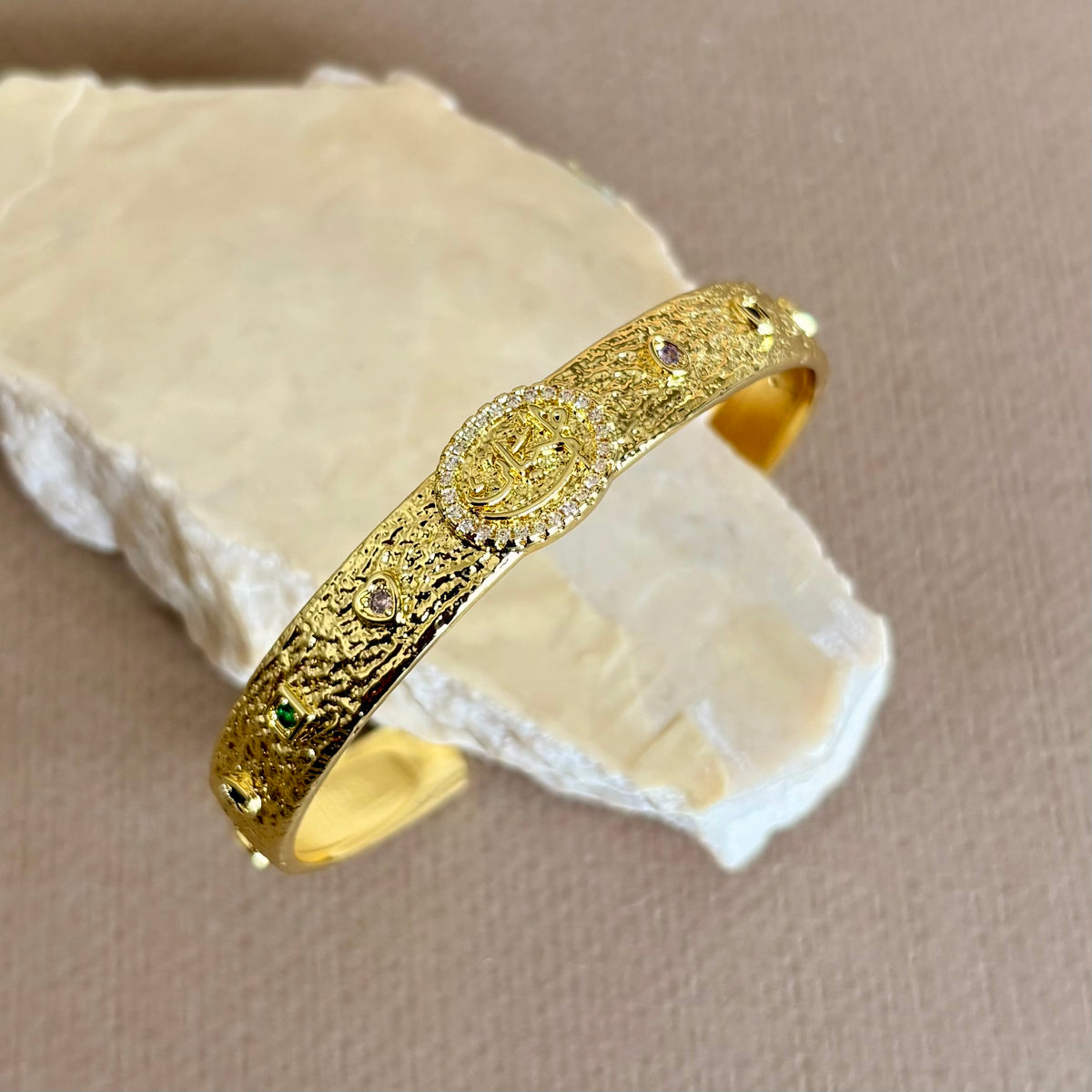 Omy Hayaty | Gold Plated Bangle
