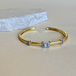 Sola 05 | Gold Plated Bangle