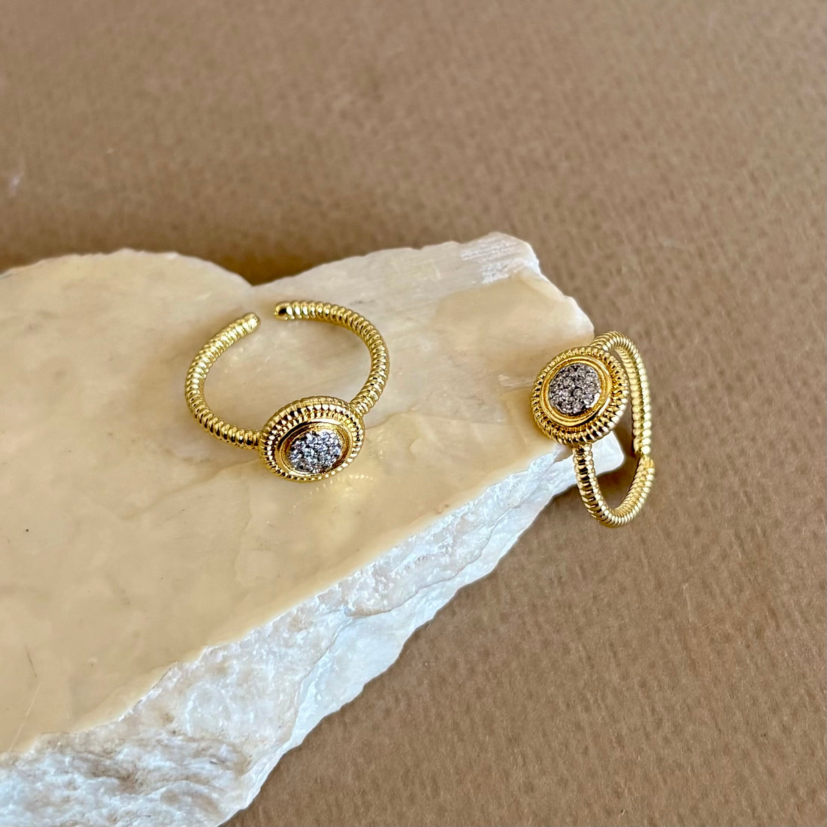 Encira 03 | Gold Plated Ring