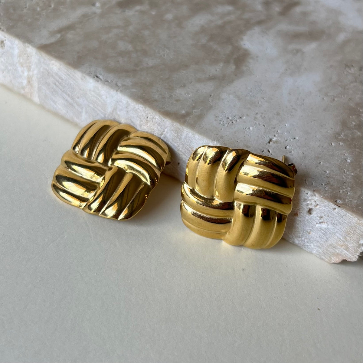 Osaka | Gold Plated Earrings