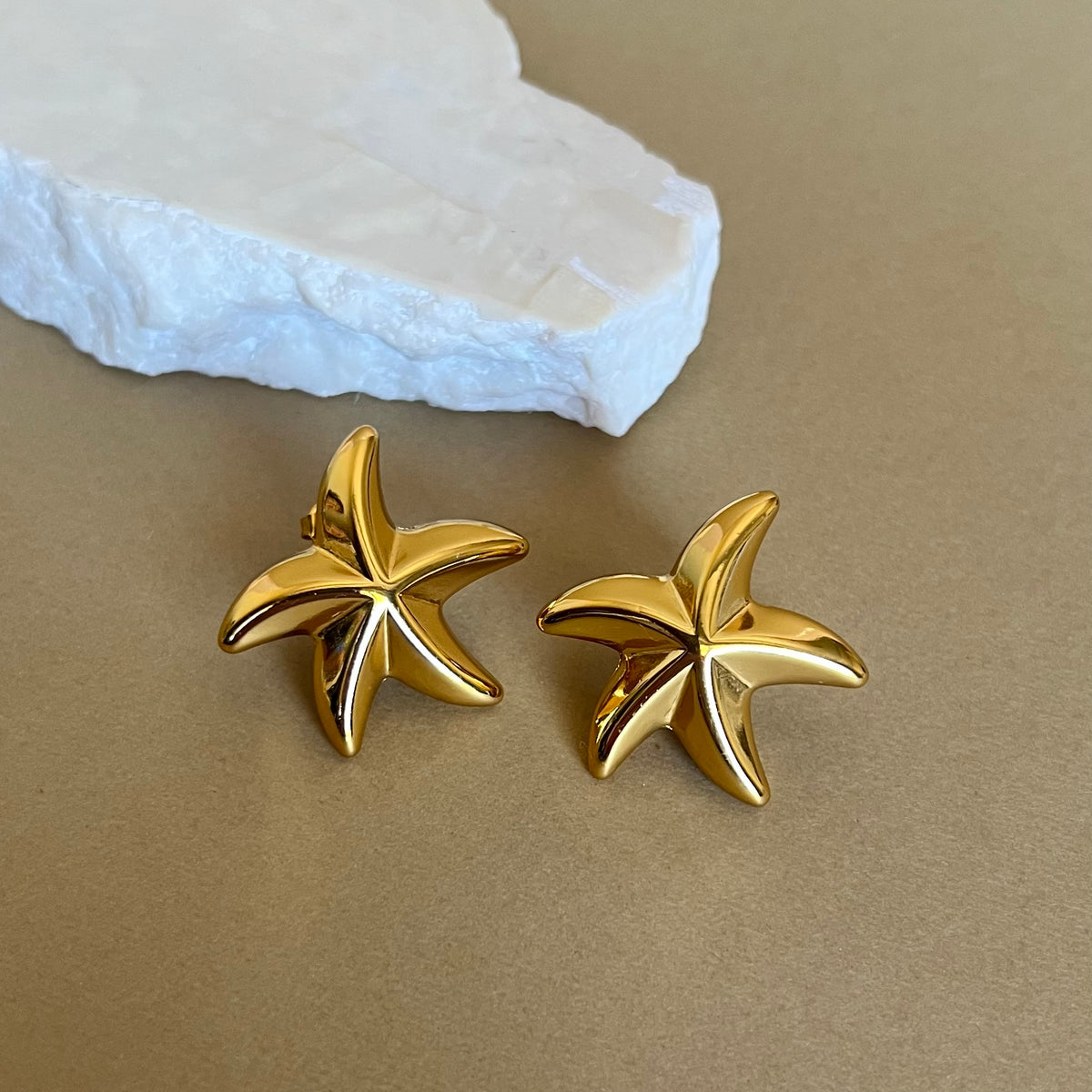 Starz | Gold Plated Earrings