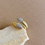 Headz | Gold Plated Ring