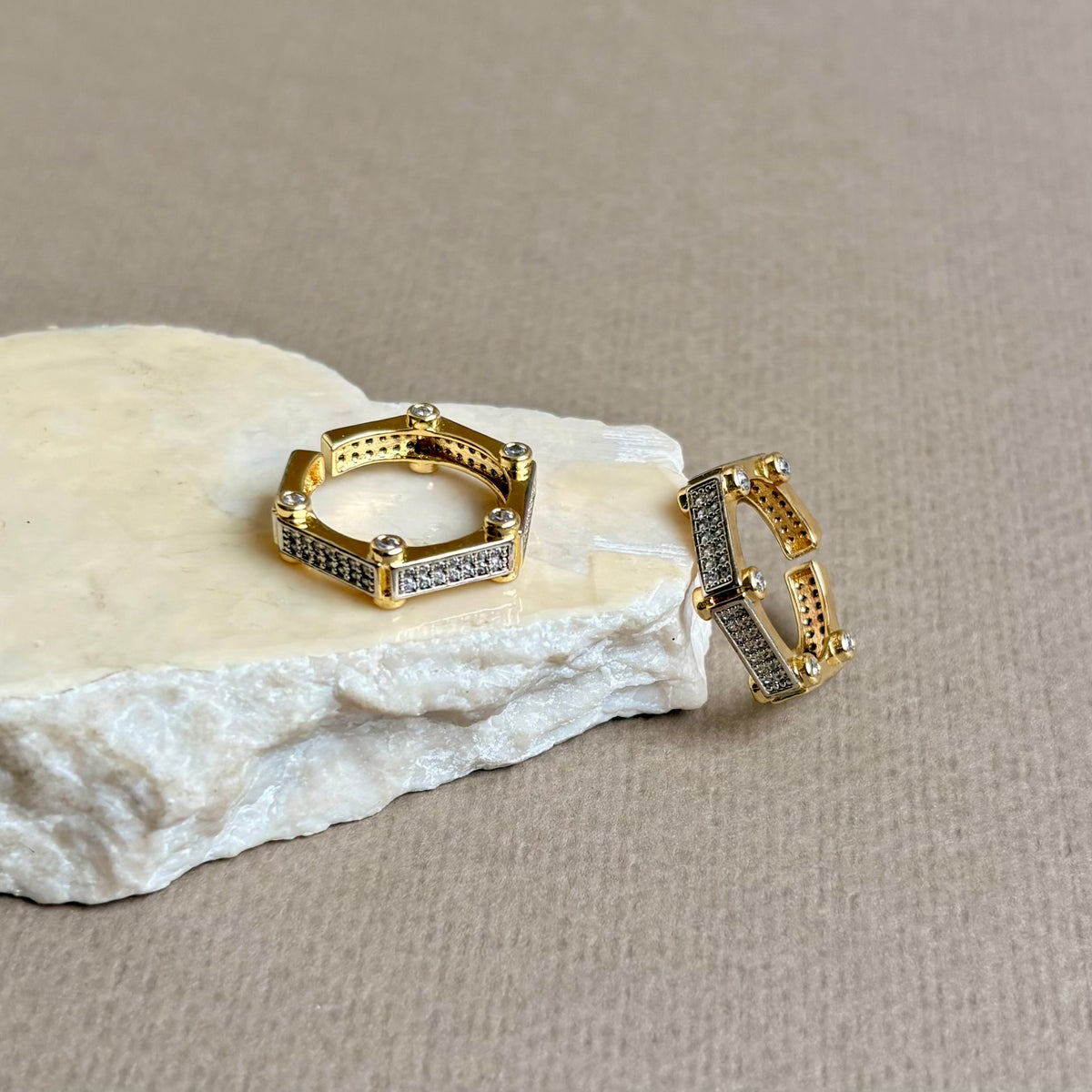 Eldrixa | Gold Plated Ring