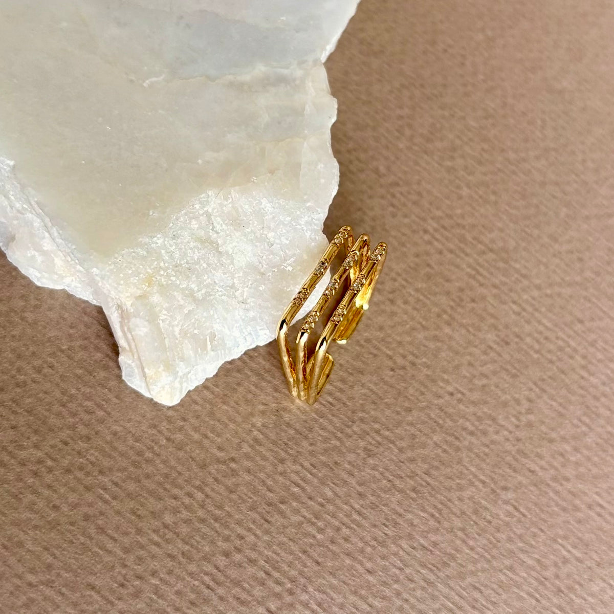 Dazvik | Gold Plated Ring