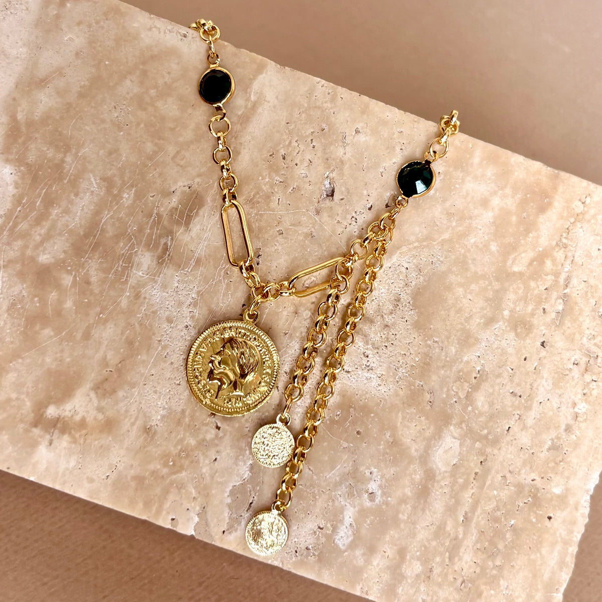 Signature 14 | Gold Plated Necklace