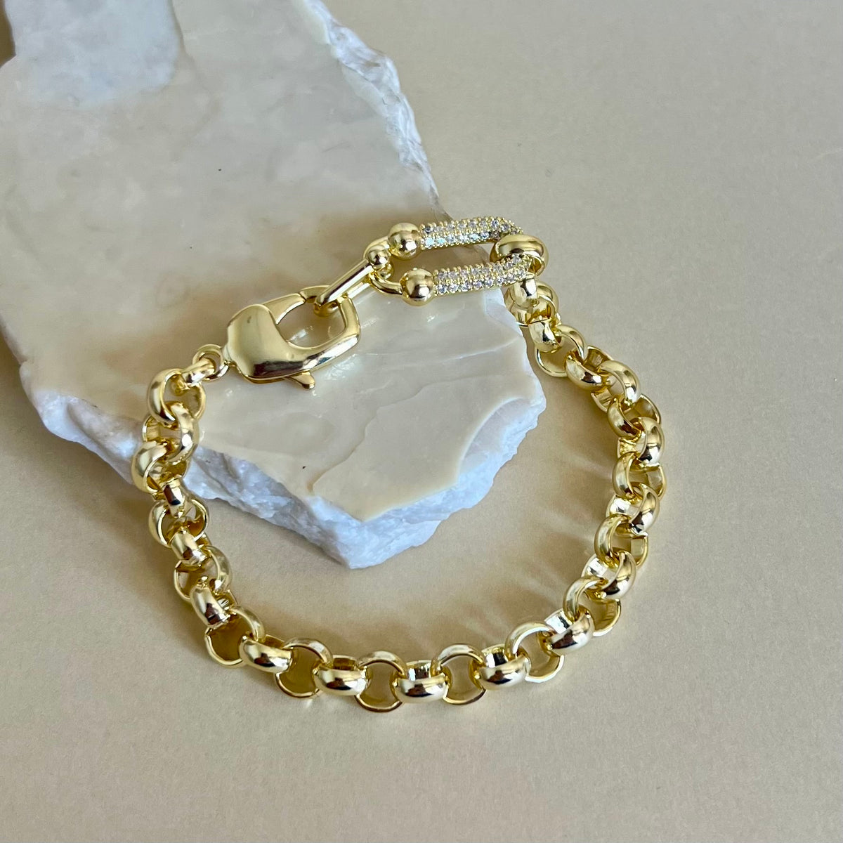 Orvessa | Gold Plated Bracelet