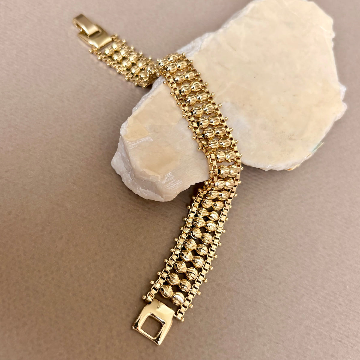 Nuvell | Gold Plated Bracelet
