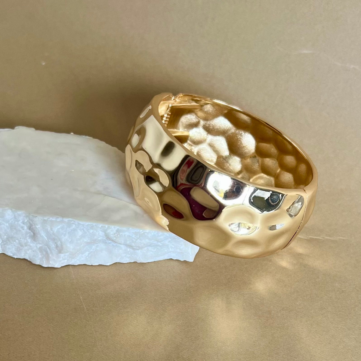 Ondulando 05 | Gold Plated Bangle