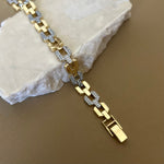 Onyx 08 | Gold Plated Bracelet