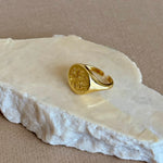 Sa'ada 02 | Gold Plated Ring