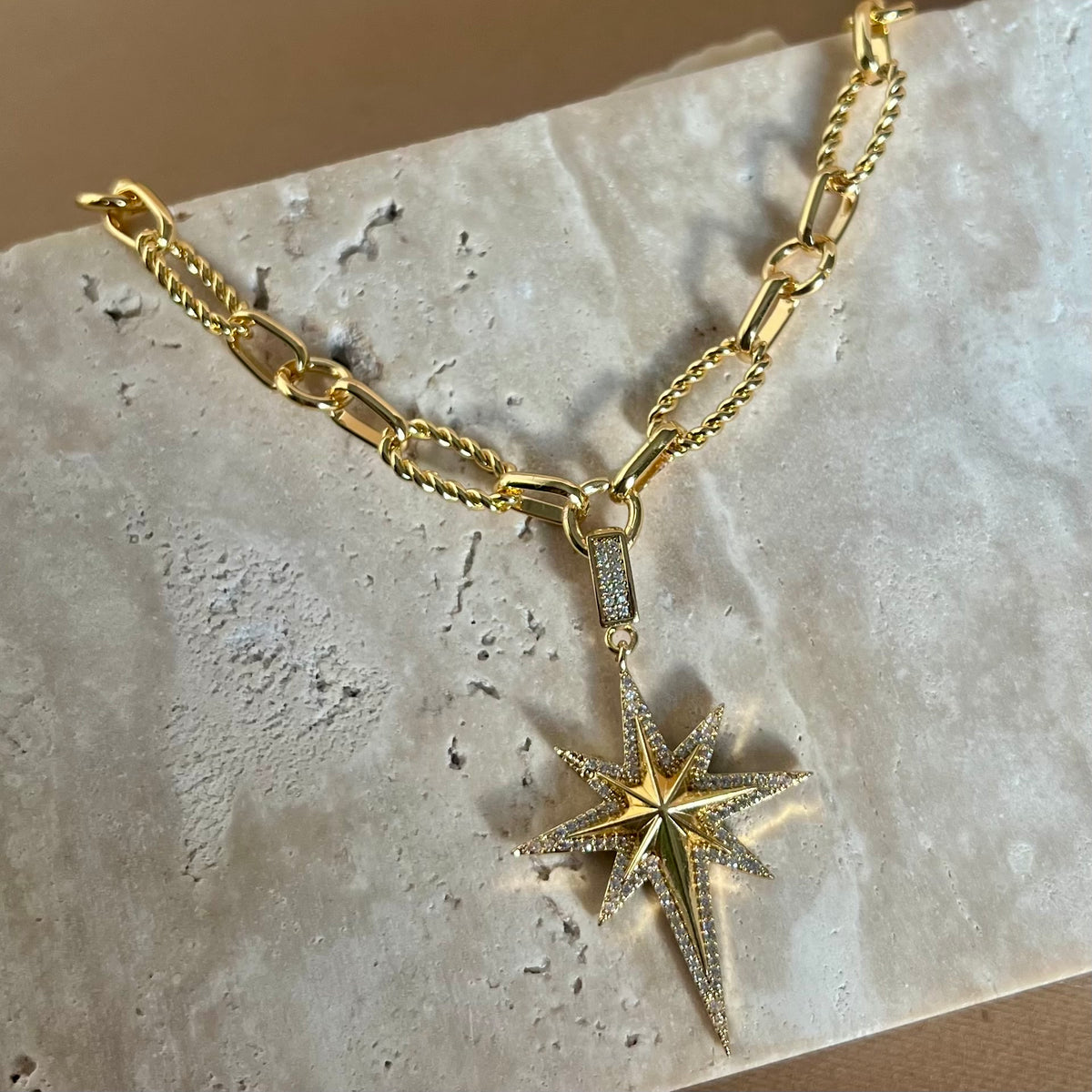Estrella 09 | Gold Plated Necklace