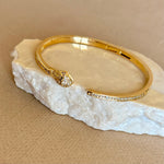 Galoria | Gold Plated Bangle
