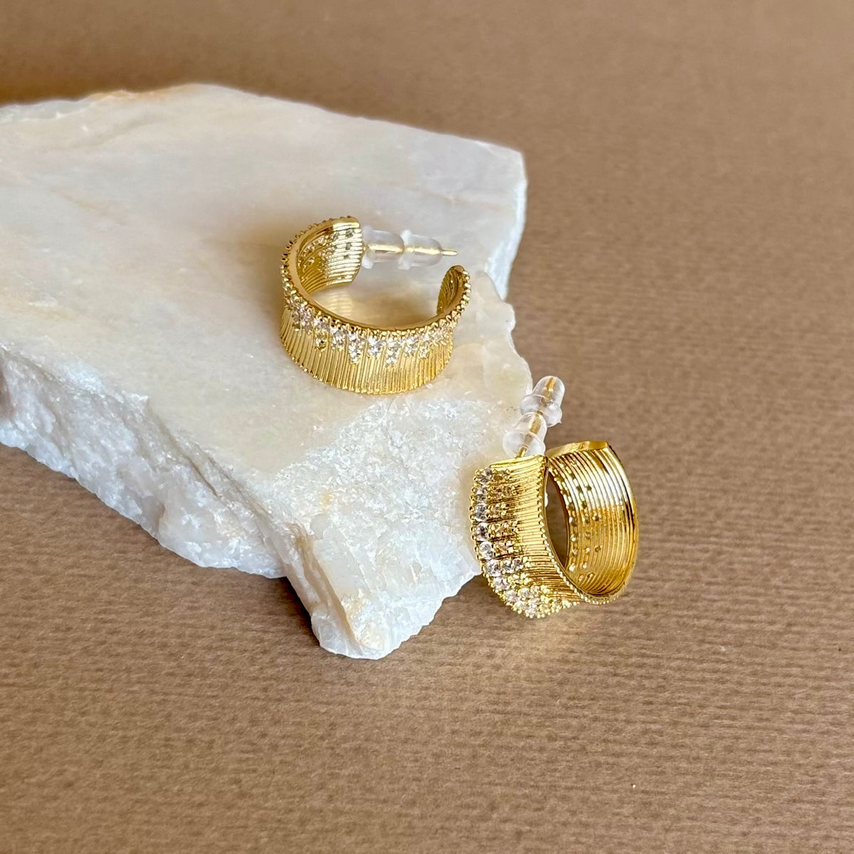 Kaliv | Gold plated Earrings