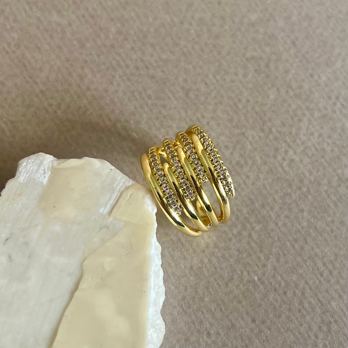 Feras | Gold Plated Ring