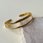Sway | 18K Gold Plated Bangle