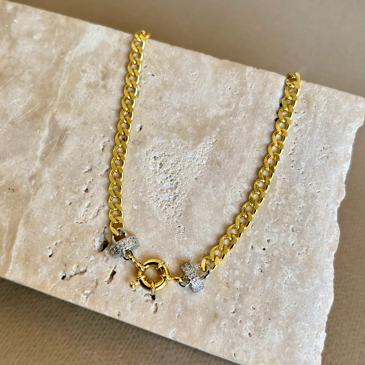 Mienta 03 | Gold Plated Necklace