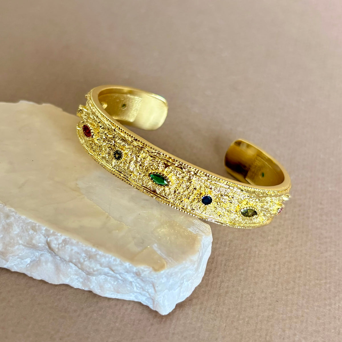Layali 02 | Gold Plated Bangle