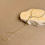 Braceletta 02 | Gold Plated Hand Chain