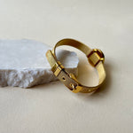 Radial | Stainless Steel Bracelet Dipped In 18K Gold Plated