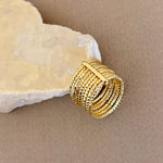 Drava | Gold Plated Ring
