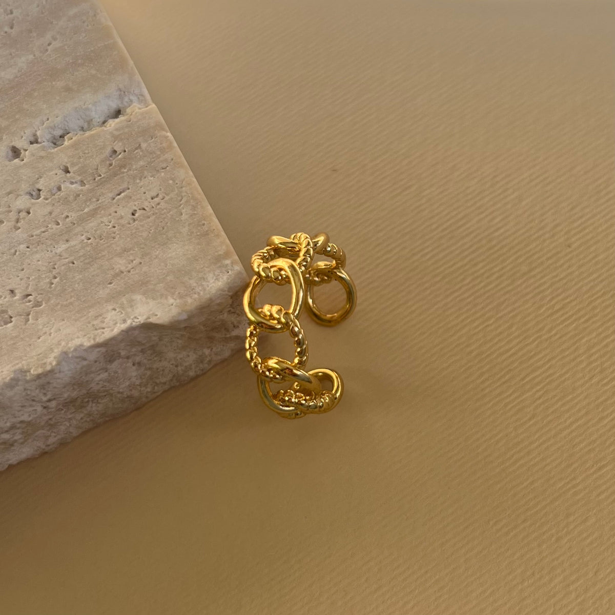 Elisa | Gold Plated Ring