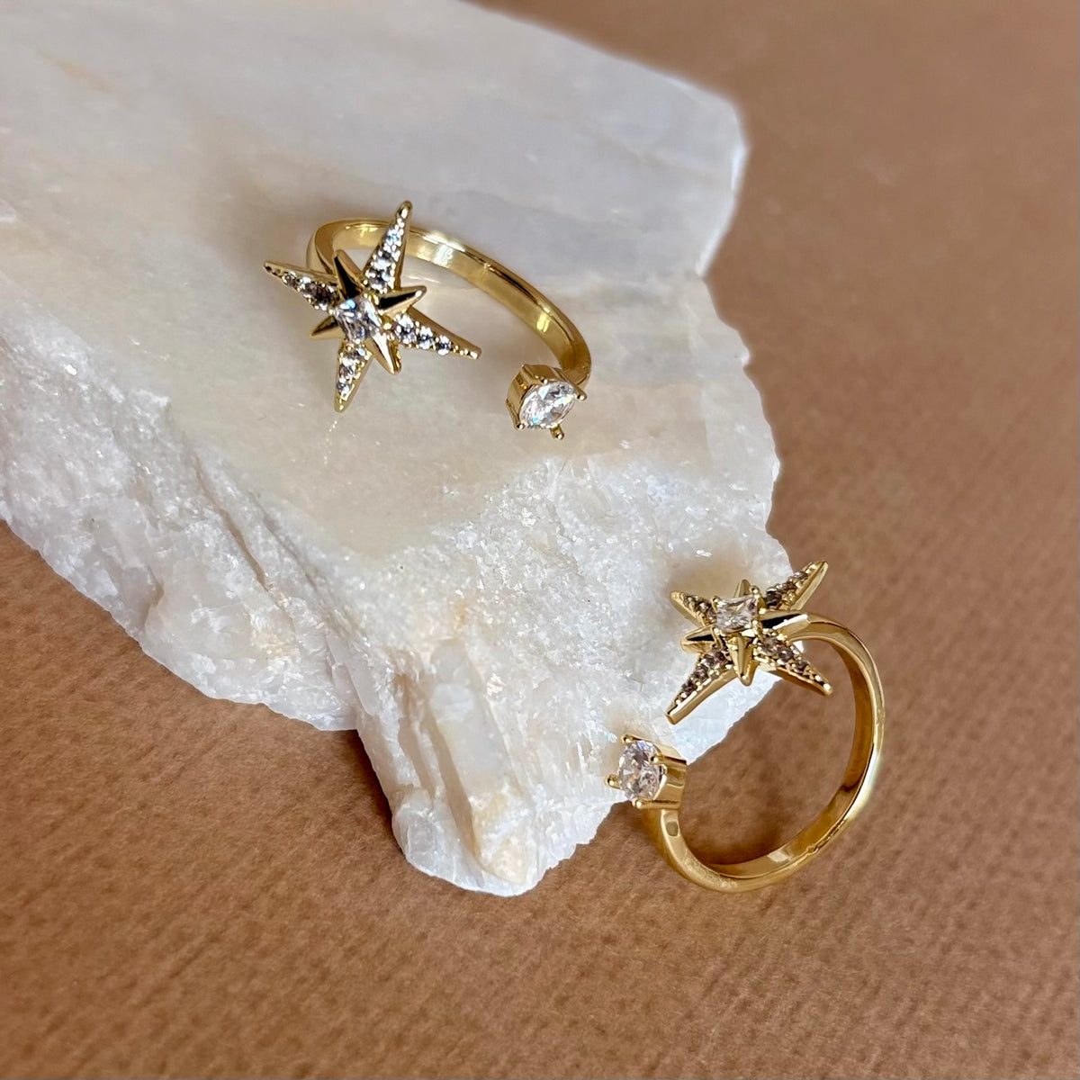 Drava | Gold Plated Ring