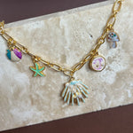 Pearl Horizon 02 | Gold Plated Necklace