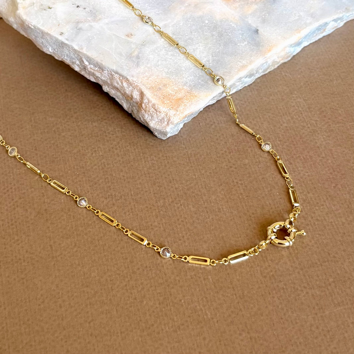 Bovrel | Gold Plated Necklace